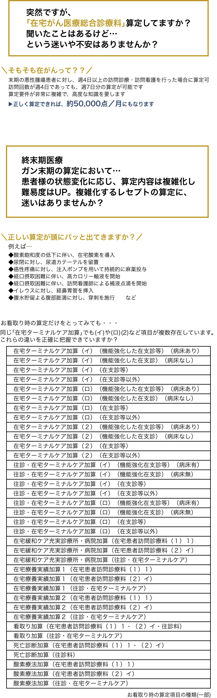 在宅医療のレセプト算定におけるよくある課題とは？